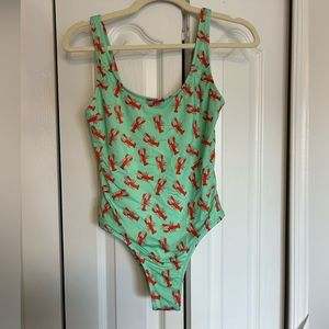 Me Undies Lobster One Piece Swimsuit